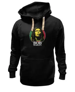 Заказать толстовку в Москве. Толстовка Wearcraft Premium унисекс Bob Marley от inPrintio - готовые дизайны и нанесение принтов.