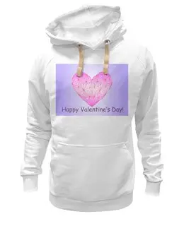 Заказать толстовку в Москве. Толстовка Wearcraft Premium унисекс  Low Poly Heart  от natulia_hatulia@yahoo.com - готовые дизайны и нанесение принтов.