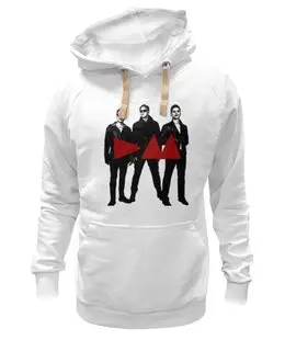 Заказать толстовку в Москве. Толстовка Wearcraft Premium унисекс Depeche Mode - Band Stand от Black Pimpf - готовые дизайны и нанесение принтов.