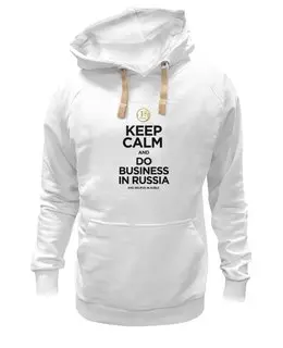 Заказать толстовку в Москве. Толстовка Wearcraft Premium унисекс KEEP CALM by KKARAVAEV.ru от Design Ministry - готовые дизайны и нанесение принтов.