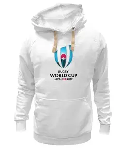 Заказать толстовку в Москве. Толстовка Wearcraft Premium унисекс Rugby world cup 2019 от rugby - готовые дизайны и нанесение принтов.