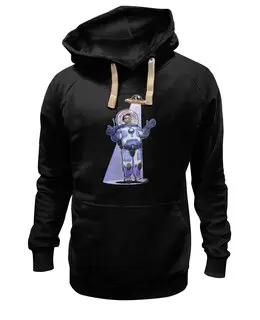 Заказать премиальную одежду в Москве. Толстовка Wearcraft Premium унисекс Космонавт похищение от Дана Столыпина - готовые дизайны и нанесение принтов.