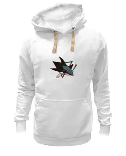 Заказать толстовку в Москве. Толстовка Wearcraft Premium унисекс San Jose Sharks от kspsshop - готовые дизайны и нанесение принтов.