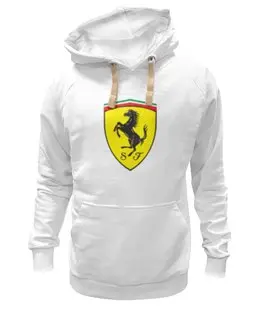 Заказать толстовку в Москве. Толстовка Wearcraft Premium унисекс Ferrari  от DESIGNER   - готовые дизайны и нанесение принтов.