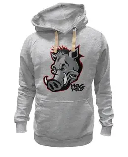 Заказать премиальную одежду в Москве. Толстовка Wearcraft Premium унисекс Hog Wild от Leichenwagen - готовые дизайны и нанесение принтов.