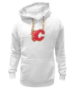 Заказать толстовку в Москве. Толстовка Wearcraft Premium унисекс Calgary Flames / NHL Canada от KinoArt - готовые дизайны и нанесение принтов.