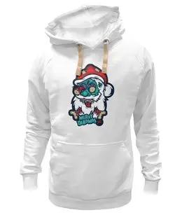 Заказать толстовку в Москве. Толстовка Wearcraft Premium унисекс Merry Deadmas  от iZOMBIE - готовые дизайны и нанесение принтов.