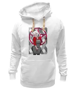 Заказать премиальную одежду в Москве. Толстовка Wearcraft Premium унисекс Люцифер Хеллтейкер от Дана Столыпина - готовые дизайны и нанесение принтов.