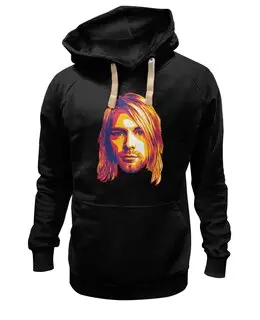 Заказать толстовку в Москве. Толстовка Wearcraft Premium унисекс Kurt Cobain от Jimmy Flash - готовые дизайны и нанесение принтов.