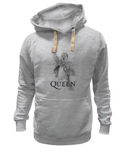 Заказать толстовку в Москве. Толстовка Wearcraft Premium унисекс Freddie Mercury - Queen от Leichenwagen - готовые дизайны и нанесение принтов.