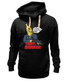 Заказать толстовку в Москве. Толстовка Wearcraft Premium унисекс Tony Banana от kotashi - готовые дизайны и нанесение принтов.