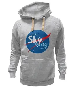 Заказать толстовку в Москве. Толстовка Wearcraft Premium унисекс SkyWay_NASA от SkyWay Aviation Clothing RUS  - готовые дизайны и нанесение принтов.