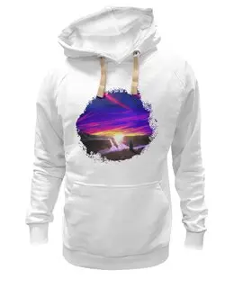 Заказать премиальную одежду в Москве. Толстовка Wearcraft Premium унисекс Закат от Дана Столыпина - готовые дизайны и нанесение принтов.