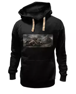 Заказать премиальную одежду в Москве. Толстовка Wearcraft Premium унисекс Апокалиптический автомобиль от Дана Столыпина - готовые дизайны и нанесение принтов.