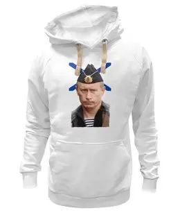 Заказать толстовку в Москве. Толстовка Wearcraft Premium унисекс Putin от Leichenwagen - готовые дизайны и нанесение принтов.