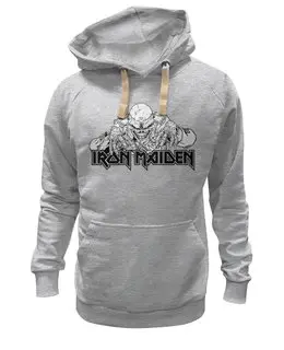 Заказать премиальную одежду в Москве. Толстовка Wearcraft Premium унисекс Iron Maiden Band от Leichenwagen - готовые дизайны и нанесение принтов.