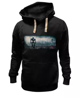 Заказать премиальную одежду в Москве. Толстовка Wearcraft Premium унисекс Одинокий робот от Дана Столыпина - готовые дизайны и нанесение принтов.