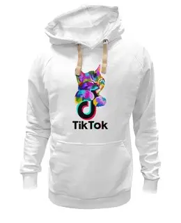 Заказать толстовку в Москве. Толстовка Wearcraft Premium унисекс TIK TOK (Tik Tok video) от vista12761@rambler.ru - готовые дизайны и нанесение принтов.