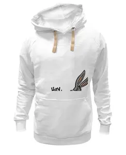 Заказать толстовку в Москве. Толстовка Wearcraft Premium унисекс Bugs Bunny_man от Printio - готовые дизайны и нанесение принтов.