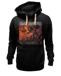 Заказать премиальную одежду в Москве. Толстовка Wearcraft Premium унисекс Iron Maiden Band от Leichenwagen - готовые дизайны и нанесение принтов.