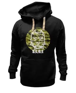 Заказать премиальную одежду в Москве. Толстовка Wearcraft Premium унисекс Песики от торгаш - готовые дизайны и нанесение принтов.
