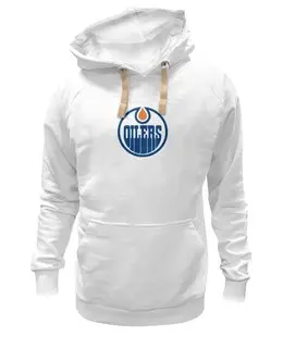 Заказать толстовку в Москве. Толстовка Wearcraft Premium унисекс Edmonton Oilers / NHL Canada от KinoArt - готовые дизайны и нанесение принтов.