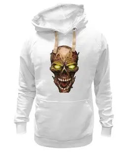 Заказать толстовку в Москве. Толстовка Wearcraft Premium унисекс Skull Art от Leichenwagen - готовые дизайны и нанесение принтов.