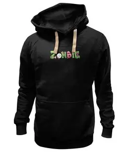 Заказать толстовку в Москве. Толстовка Wearcraft Premium унисекс ZOMBIE от CoolDesign - готовые дизайны и нанесение принтов.