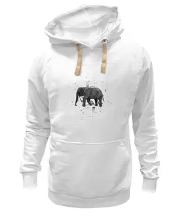 Заказать толстовку в Москве. Толстовка Wearcraft Premium унисекс Elephant от YellowCloverShop - готовые дизайны и нанесение принтов.