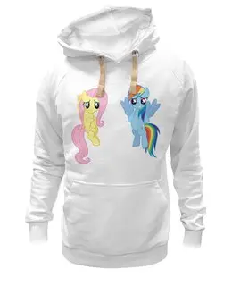 Заказать толстовку в Москве. Толстовка Wearcraft Premium унисекс My Little Pony friendship is magic от manhunt7 - готовые дизайны и нанесение принтов.