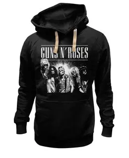 Заказать толстовку в Москве. Толстовка Wearcraft Premium унисекс Guns n' roses от Leichenwagen - готовые дизайны и нанесение принтов.