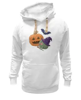 Заказать толстовку в Москве. Толстовка Wearcraft Premium унисекс Halloween от queen  - готовые дизайны и нанесение принтов.