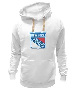 Заказать толстовку в Москве. Толстовка Wearcraft Premium унисекс New York Rangers от BURNSHIRTS - готовые дизайны и нанесение принтов.