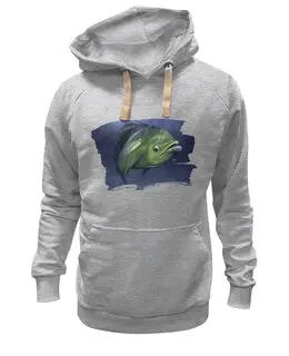 Заказать премиальную одежду в Москве. Толстовка Wearcraft Premium унисекс Рыбка от Дана Столыпина - готовые дизайны и нанесение принтов.