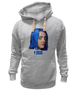 Заказать толстовку в Москве. Толстовка Wearcraft Premium унисекс ☺Billie Eilish☺ от balden - готовые дизайны и нанесение принтов.