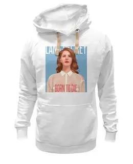 Заказать толстовку в Москве. Толстовка Wearcraft Premium унисекс Lana Del Rey от Jimmy Flash - готовые дизайны и нанесение принтов.