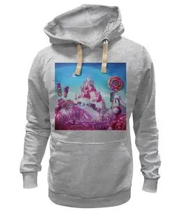 Заказать премиальную одежду в Москве. Толстовка Wearcraft Premium унисекс Кэндиленд от Дана Столыпина - готовые дизайны и нанесение принтов.