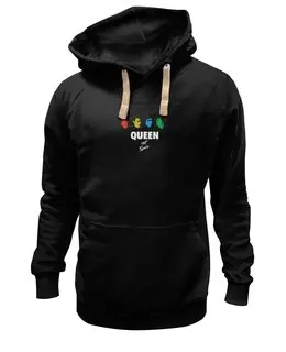 Заказать толстовку в Москве. Толстовка Wearcraft Premium унисекс Queen от Fedor - готовые дизайны и нанесение принтов.