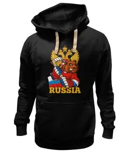 Заказать толстовку в Москве. Толстовка Wearcraft Premium унисекс Россия   от T-shirt print  - готовые дизайны и нанесение принтов.