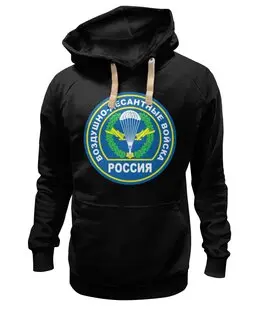 Заказать толстовку в Москве. Толстовка Wearcraft Premium унисекс ВДВ Россия от EDJEY  - готовые дизайны и нанесение принтов.