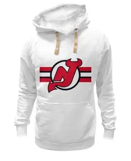 Заказать толстовку в Москве. Толстовка Wearcraft Premium унисекс New Jersey Devils от kspsshop - готовые дизайны и нанесение принтов.