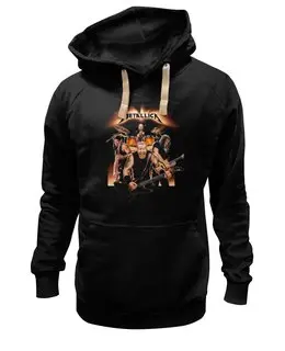 Заказать толстовку в Москве. Толстовка Wearcraft Premium унисекс Metallica - fan-art от Денис - готовые дизайны и нанесение принтов.