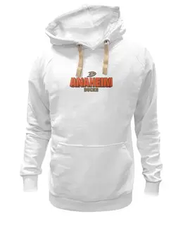 Заказать толстовку в Москве. Толстовка Wearcraft Premium унисекс Anaheim Ducks от kspsshop - готовые дизайны и нанесение принтов.