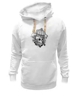 Заказать толстовку в Москве. Толстовка Wearcraft Premium унисекс Skull_crown style от lockinloadeadly - готовые дизайны и нанесение принтов.