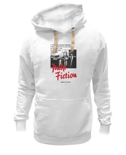 Заказать толстовку в Москве. Толстовка Wearcraft Premium унисекс Pulp Fiction от KinoArt - готовые дизайны и нанесение принтов.