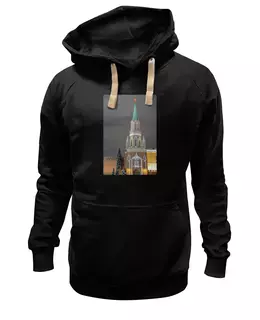 Заказать премиальную одежду в Москве. Толстовка Wearcraft Premium унисекс Никольская башня от Anstey  - готовые дизайны и нанесение принтов.