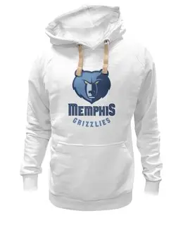 Заказать толстовку в Москве. Толстовка Wearcraft Premium унисекс Memphis Grizzlies от BURNSHIRTS - готовые дизайны и нанесение принтов.