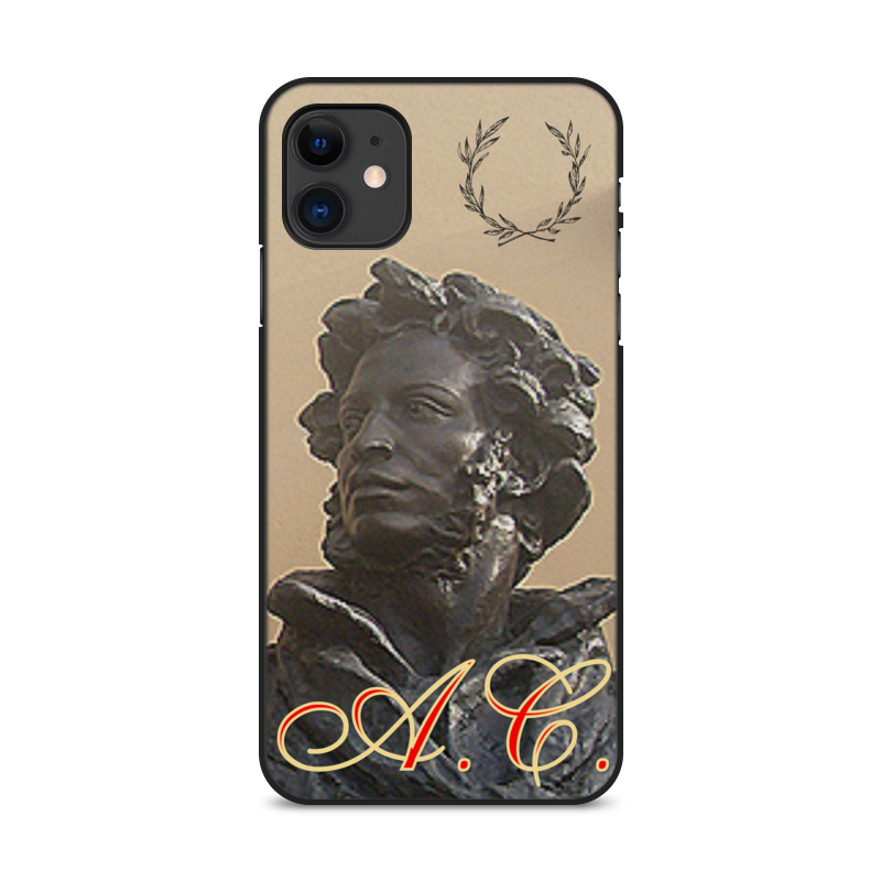 Printio Чехол для iPhone 11, объёмная печать Пушкин.