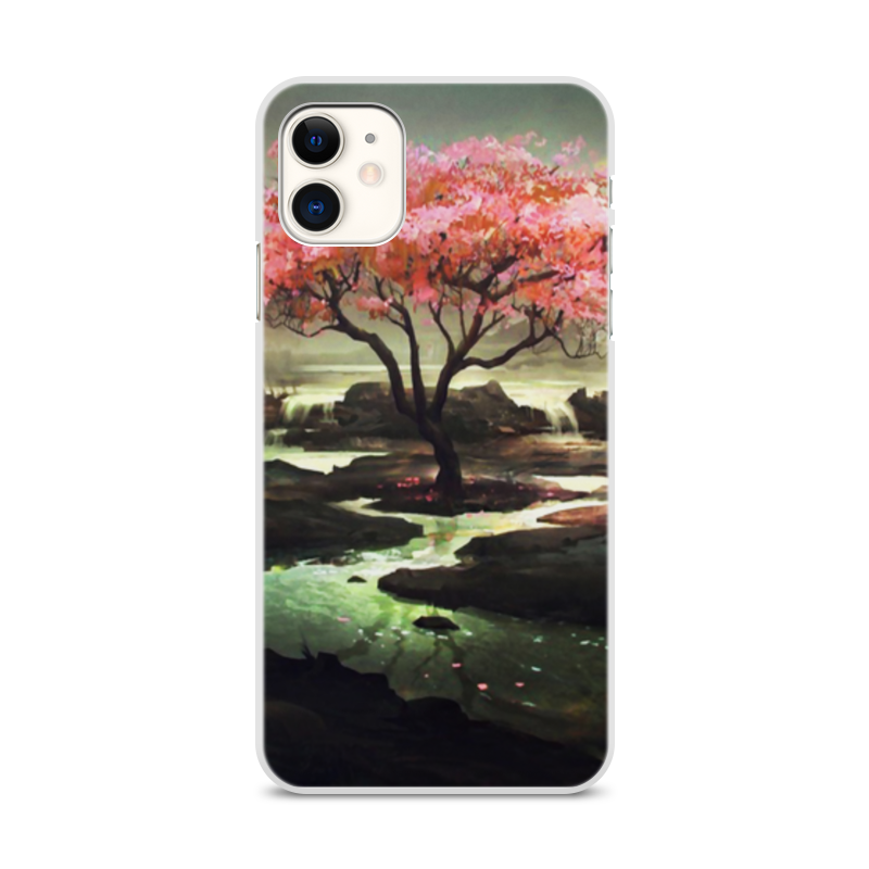 Printio Чехол для iPhone 11, объёмная печать Пейзаж силиконовый чехол на meizu m5 пейзаж 11 для мейзу м5