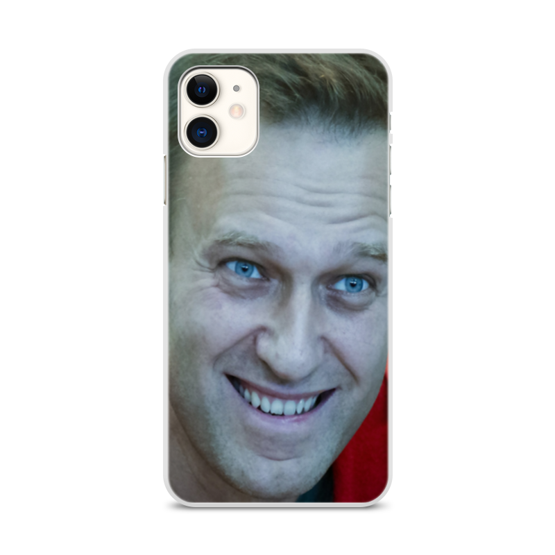 Printio Чехол для iPhone 11, объёмная печать Навальный